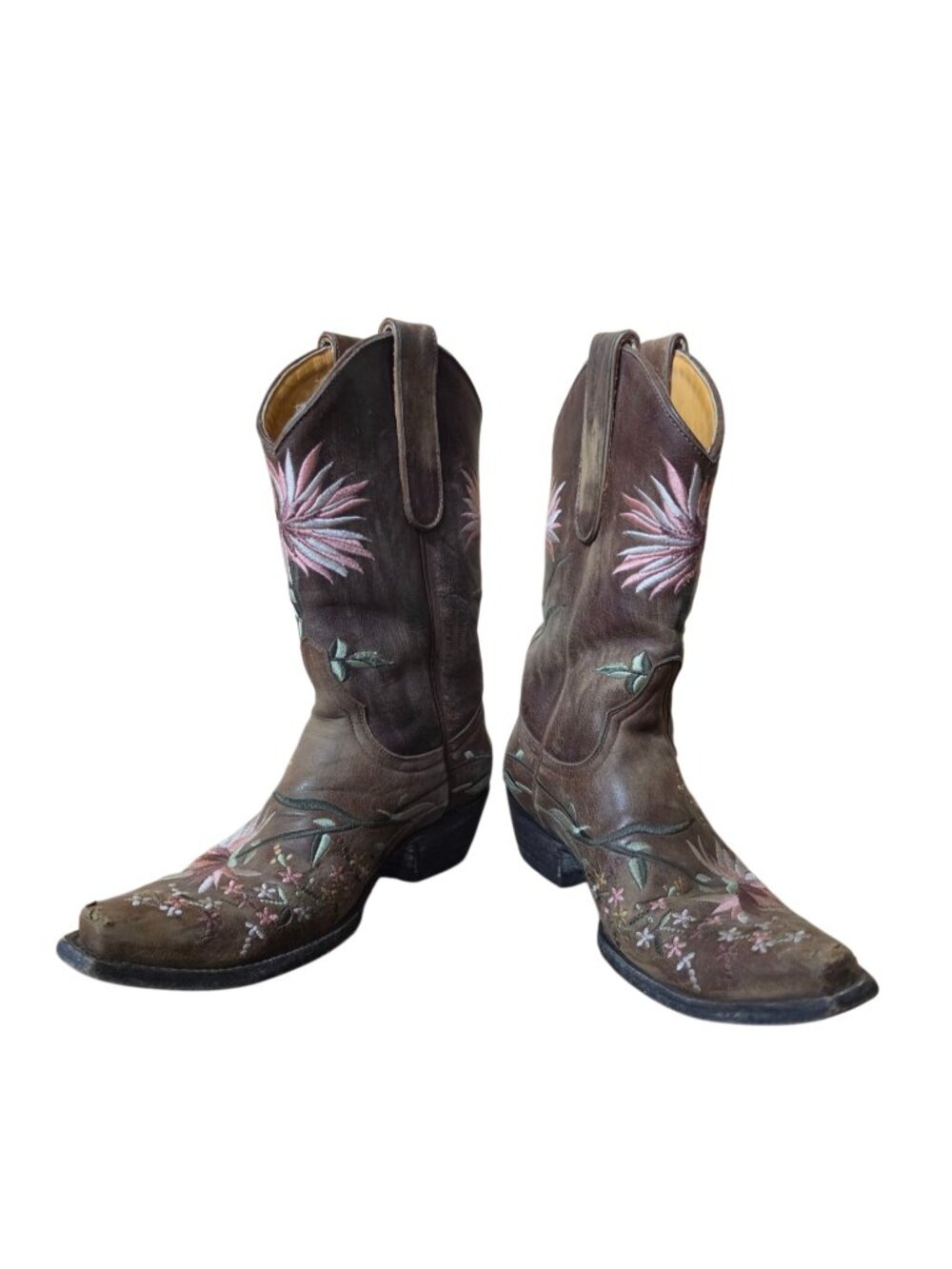 Ladies El Gringo Embroidered Cowgirl Boots